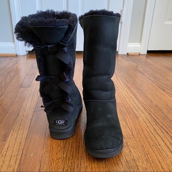 ugg tall boots with bows